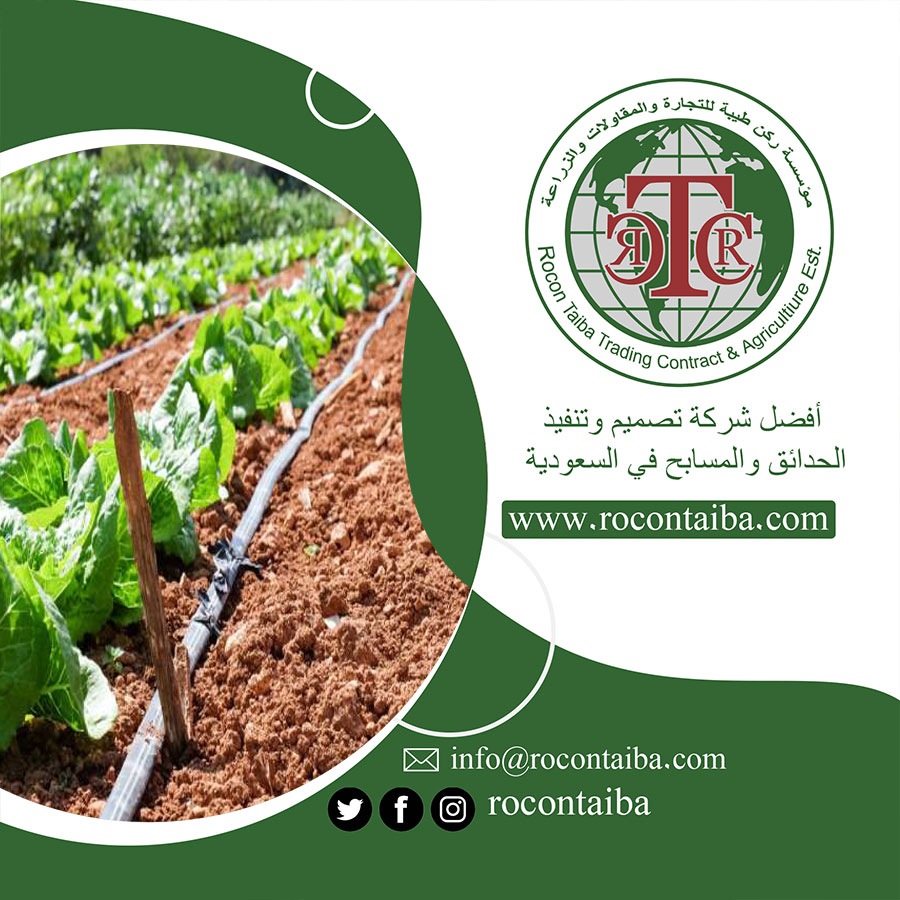 تصميم شبكات الري بالمدينة